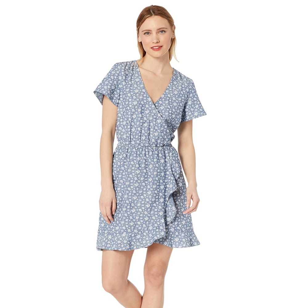 J.Crew Mercantile Floral Chambray Summer Dress XS